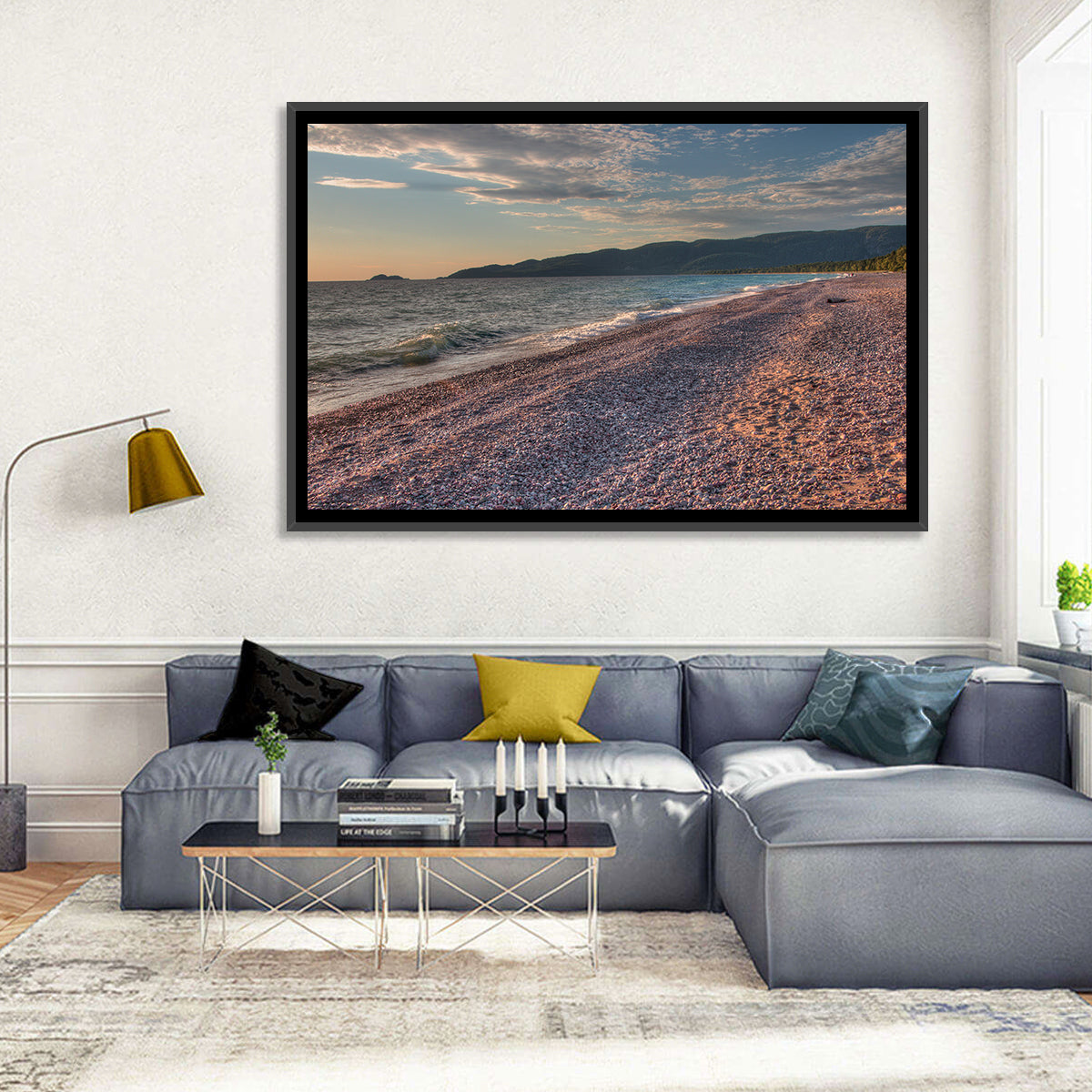 Lake Superior Beach Wall Art