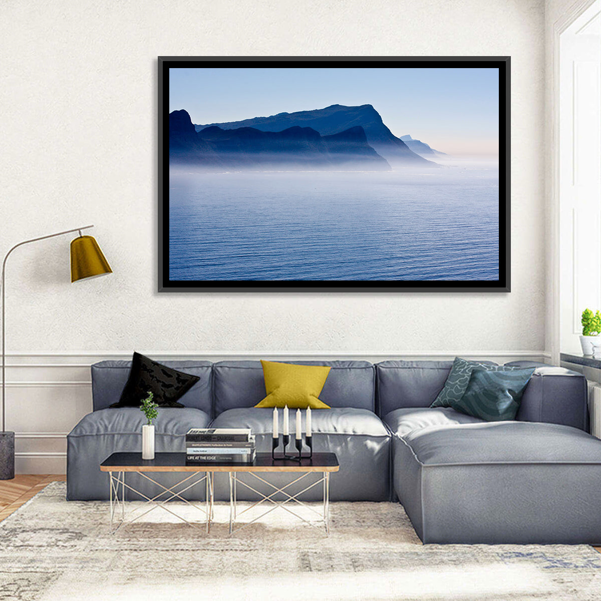 Cape Town Coastline Wall Art