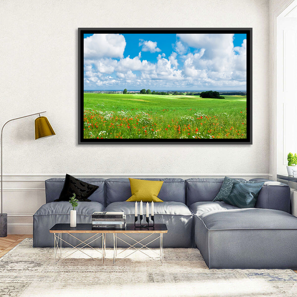 Flower Meadow Wall Art
