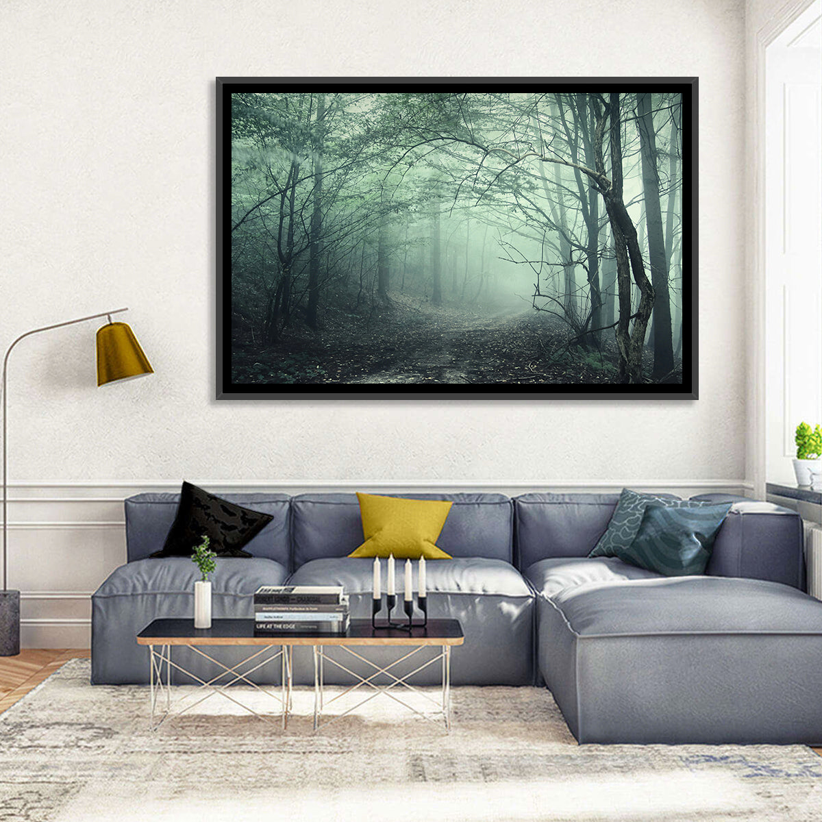 Creepy Forest Wall Art