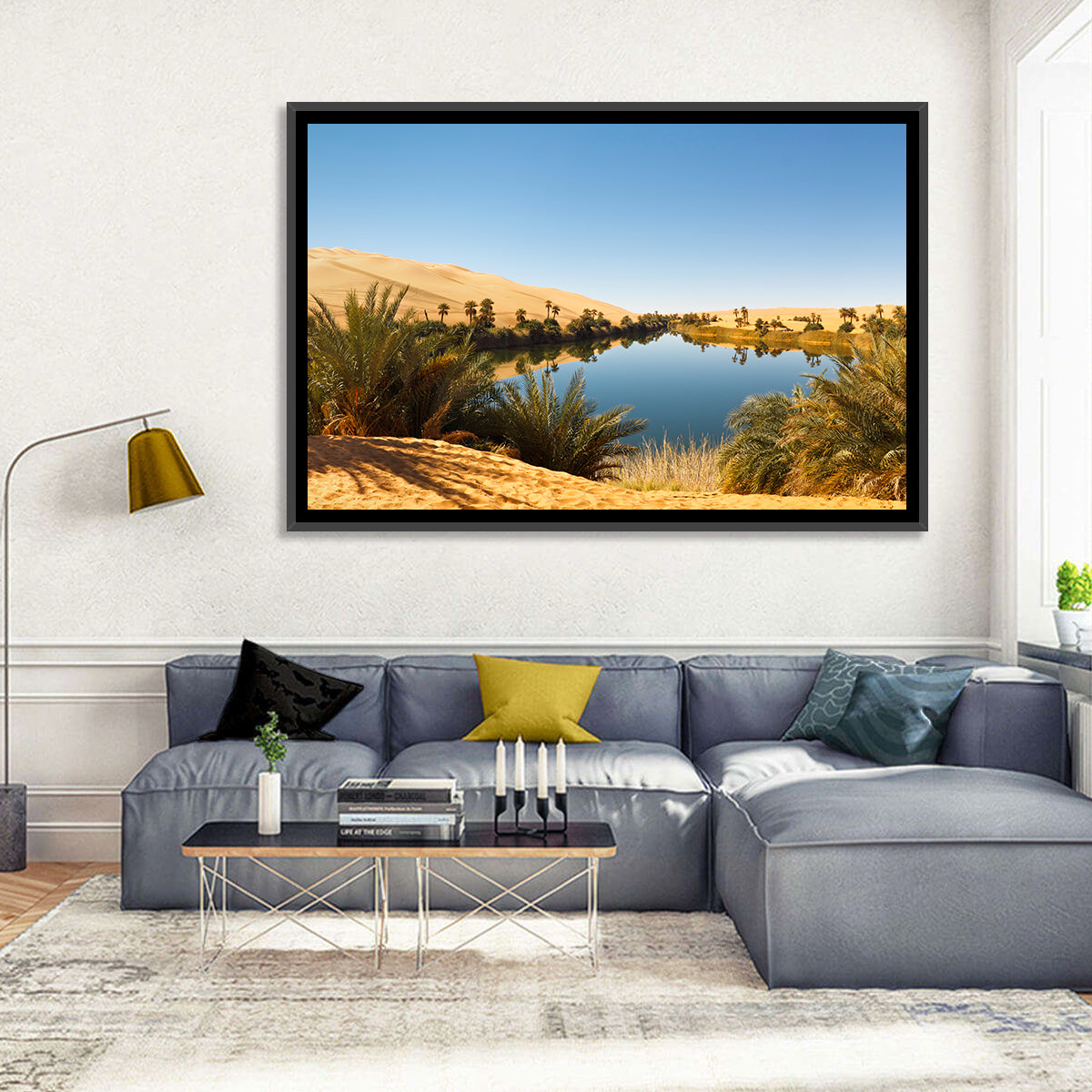 Umm Al Ma Lake Wall Art