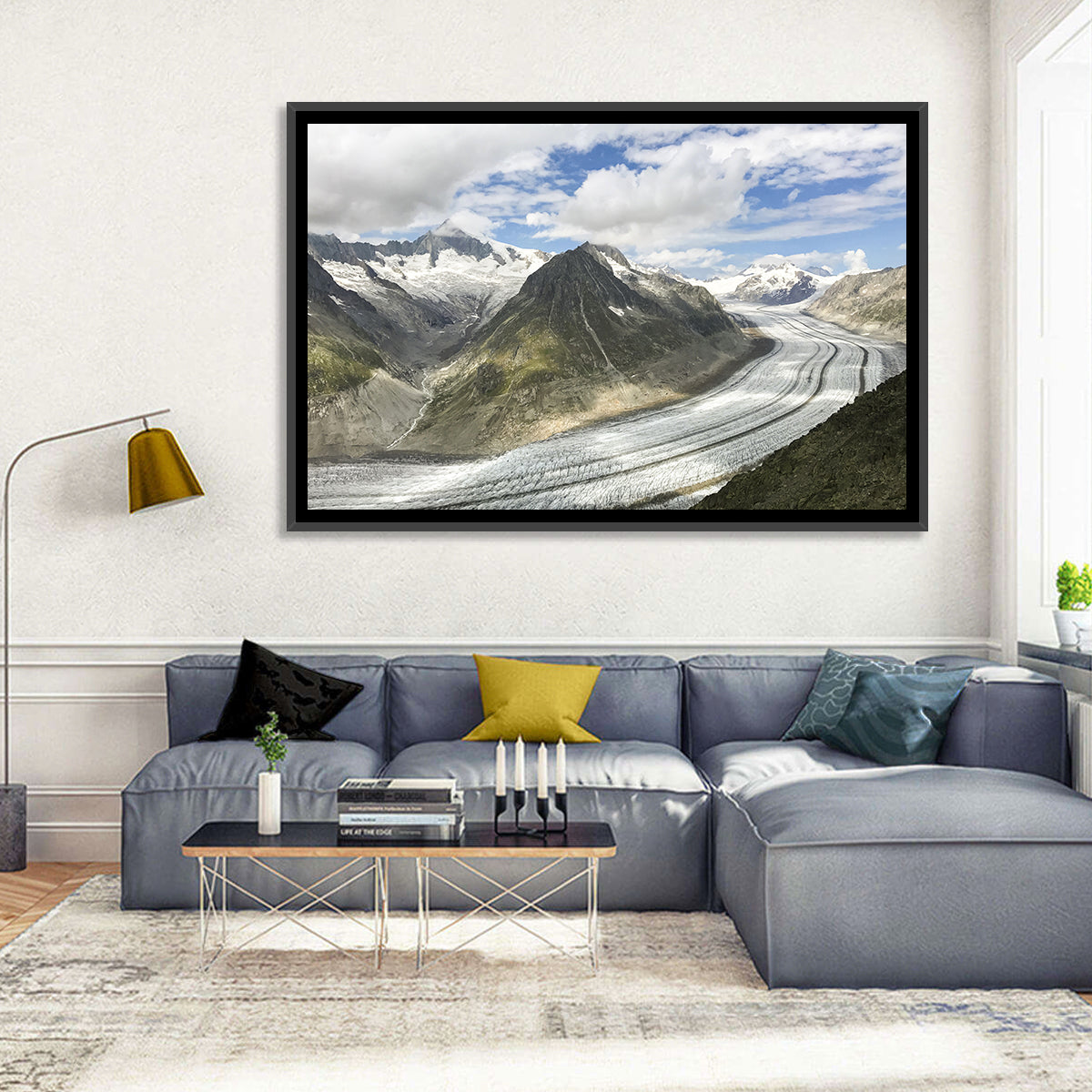 Aletsch Glacier Wall Art