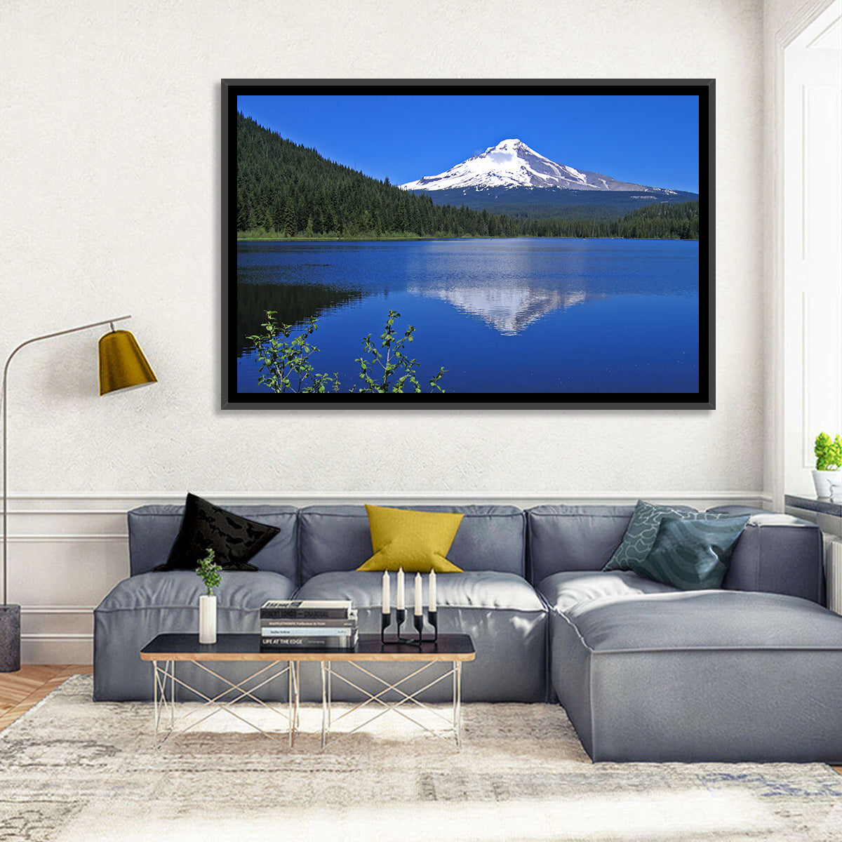 Mount Hood & Trillium Lake Wall Art