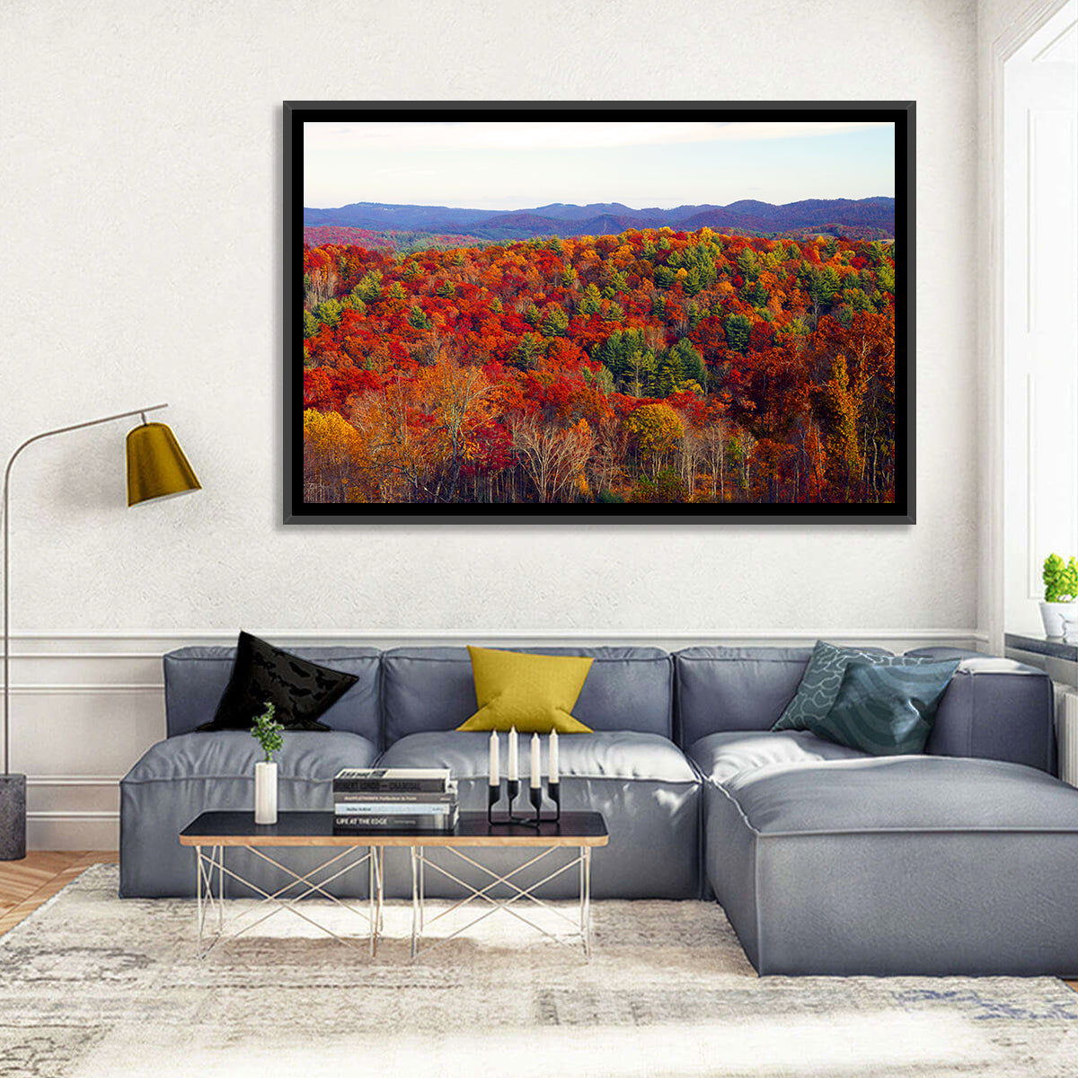 Appalachian Mountains Forest Wall Art