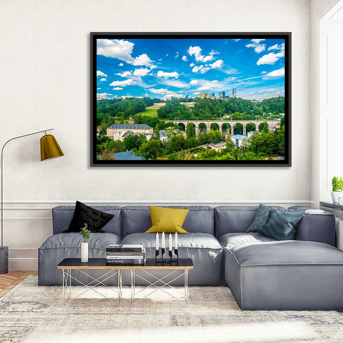 Luxembourg Landscape Wall Art