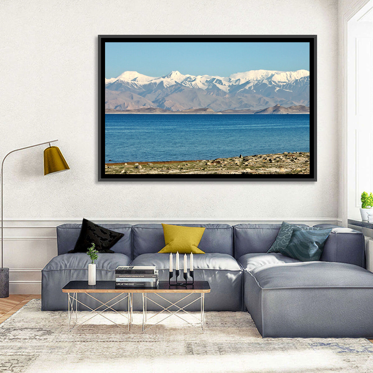 Karakul Lake & Pamir Mountains Wall Art