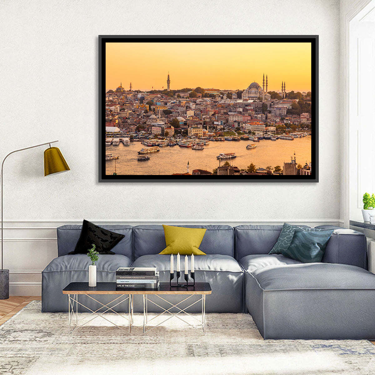 Golden Horn Bay Wall Art
