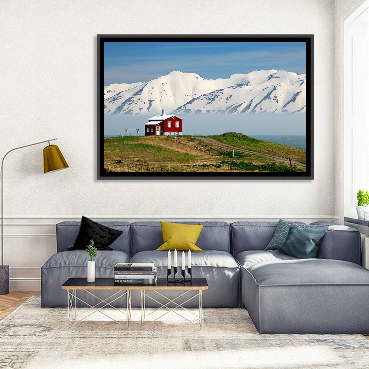 Fjord House Wall Art