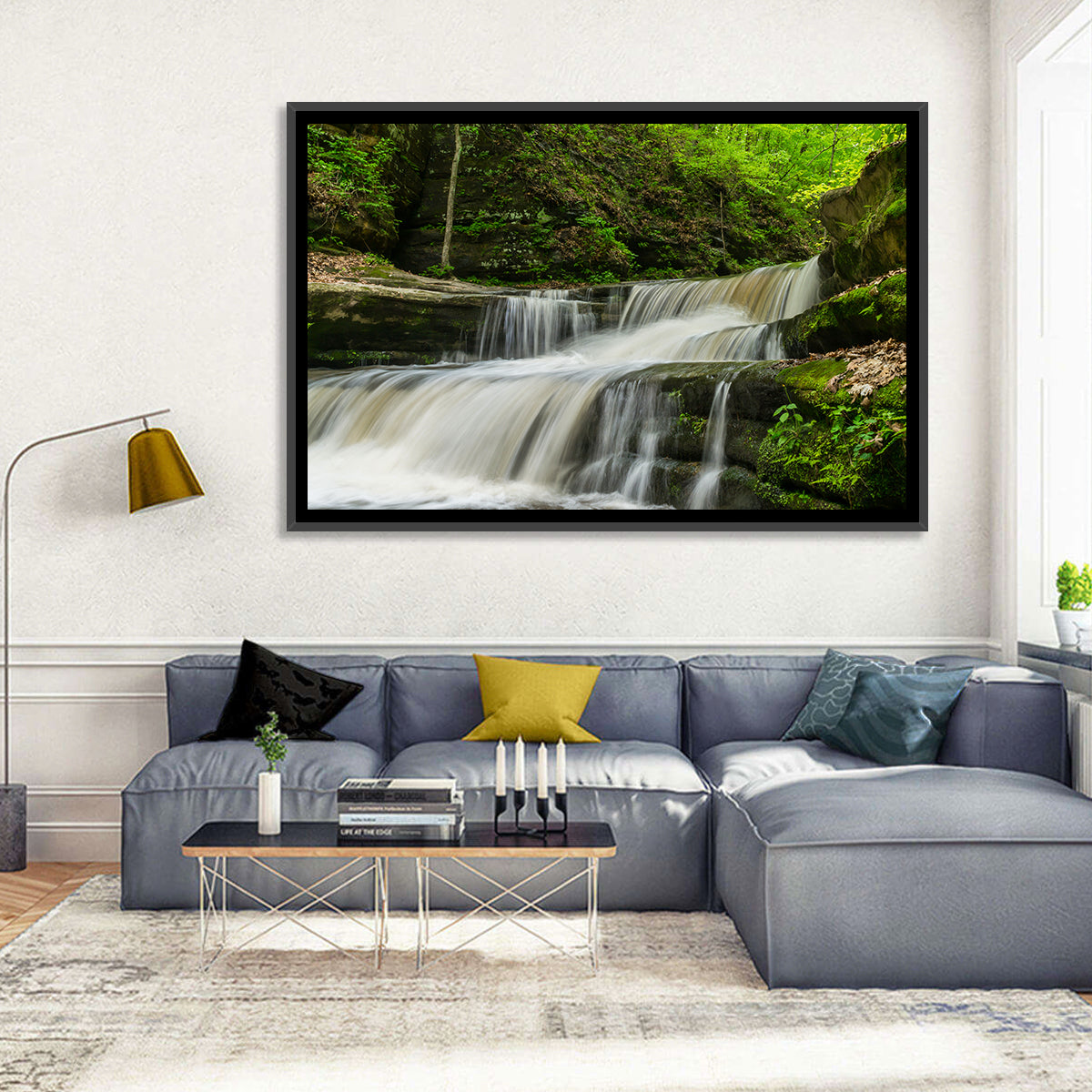 Matthiessen Cascade Waterfall Wall Art