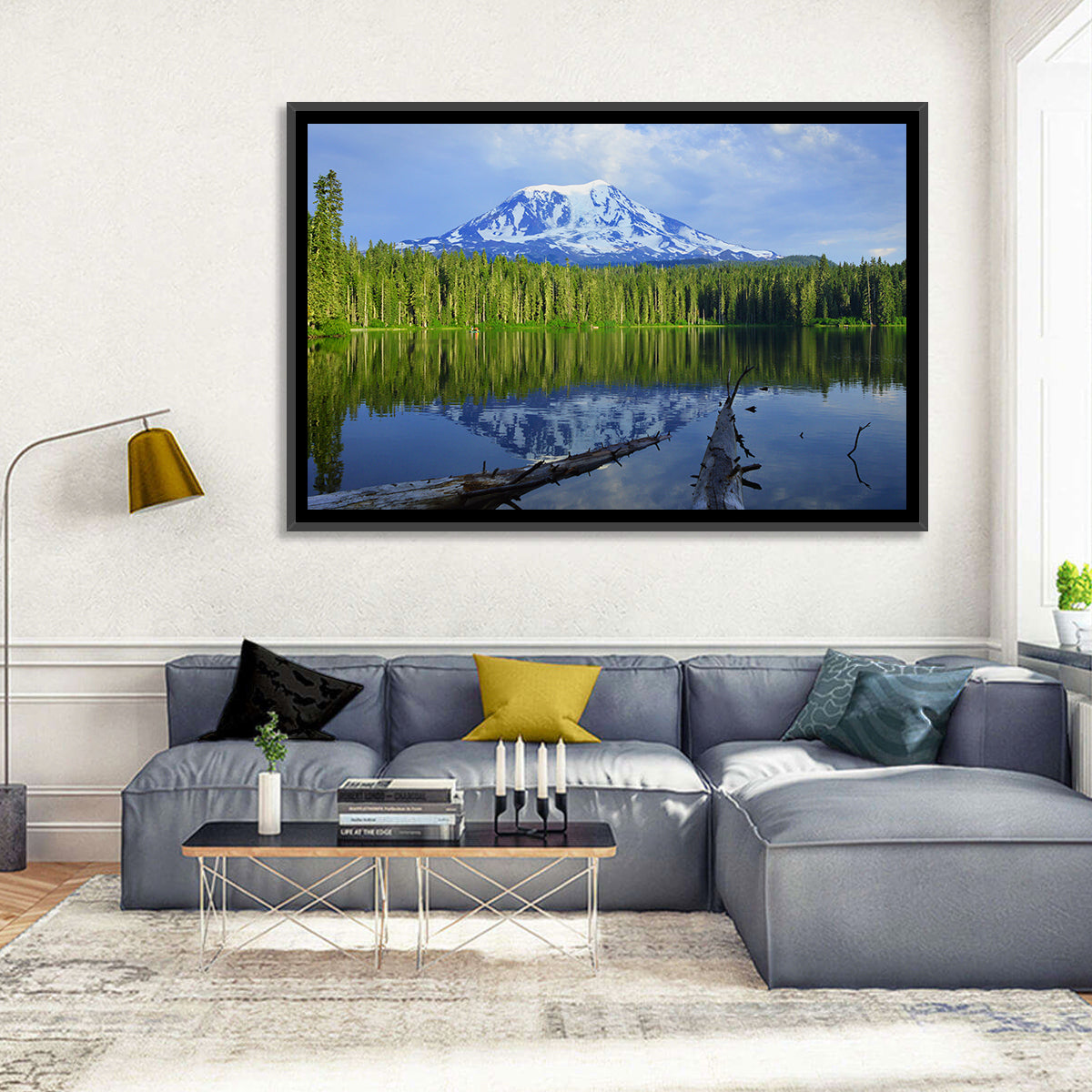 Mount Adams & Takhlakh Lake Wall Art
