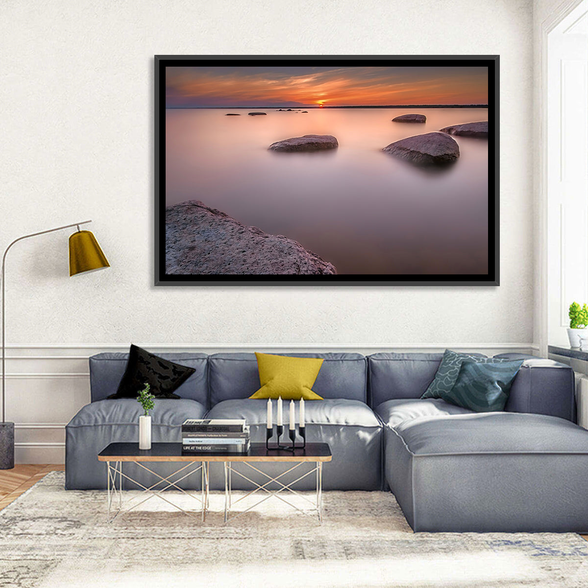 Lake Peipsi Sunset Wall Art