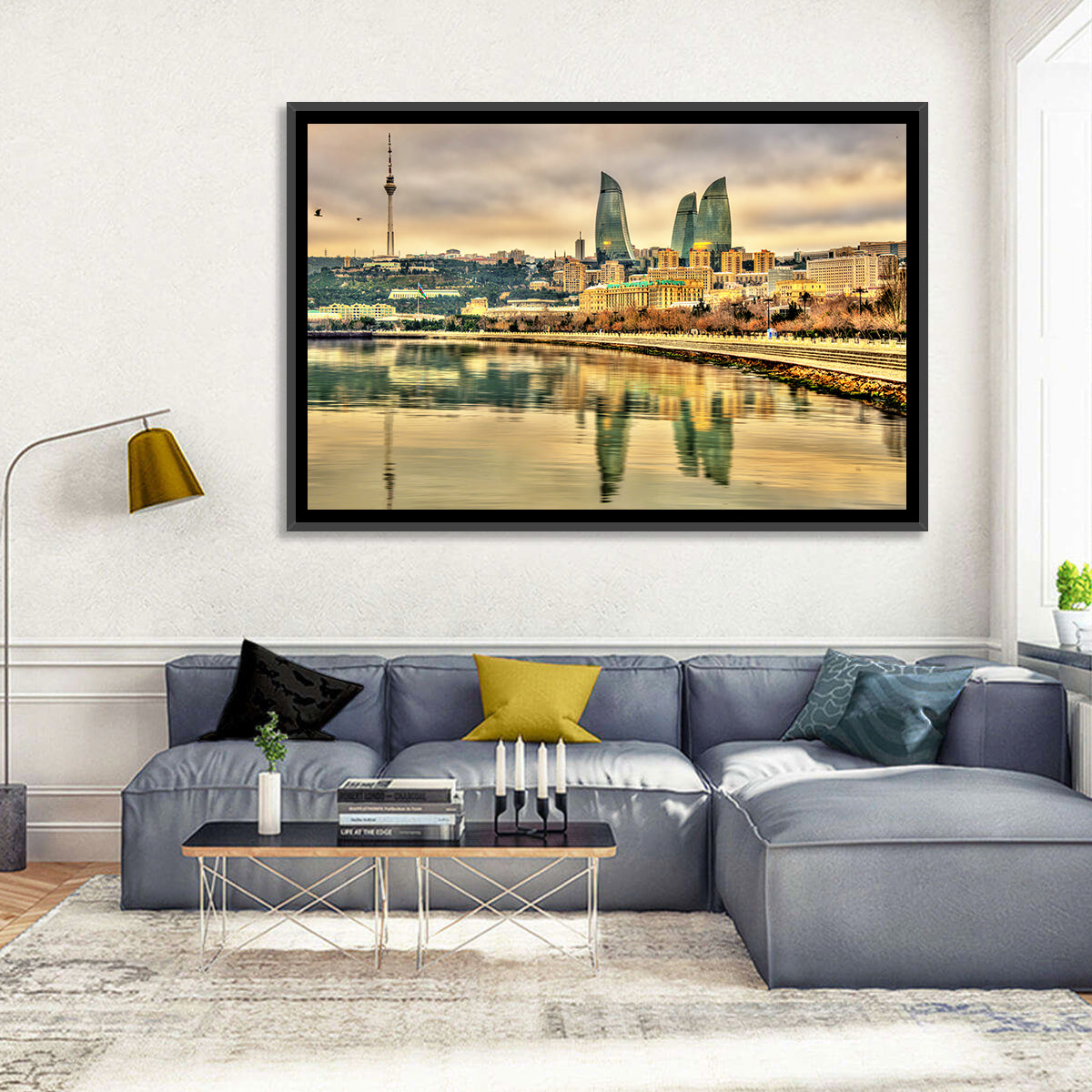 Baku Reflection Wall Art