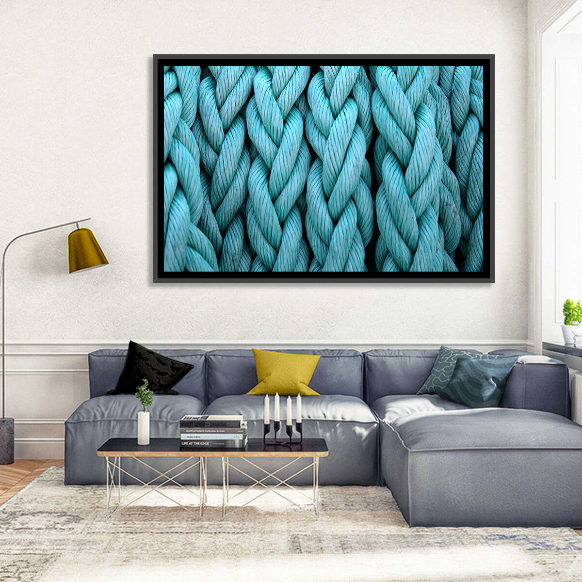 Ropes Abstract Wall Art