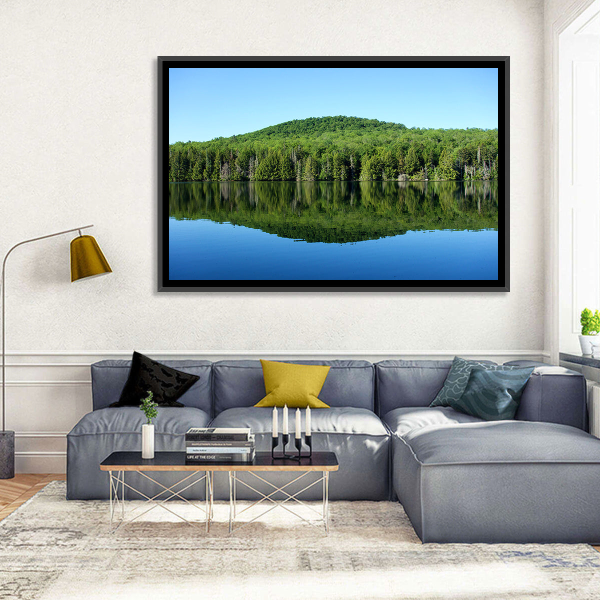 Mountain Lake Vermont Wall Art