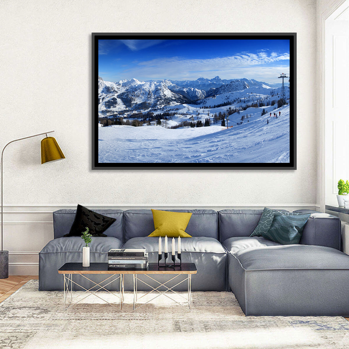 Nassfeld Ski Resort Wall Art