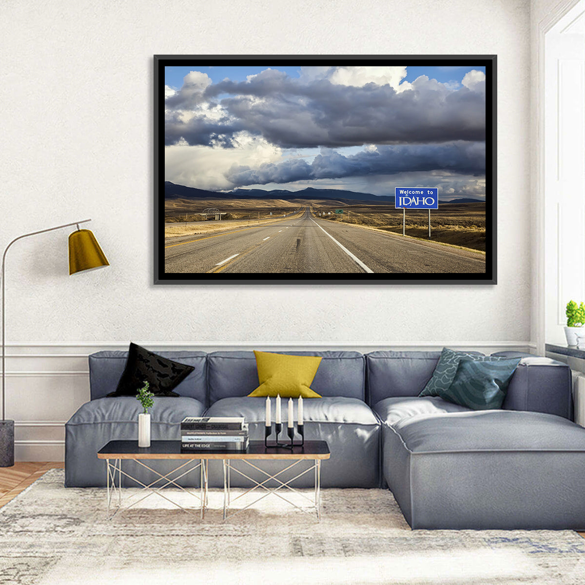 Idaho Highway Wall Art