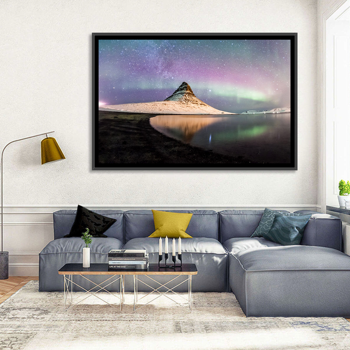 Kirkjufell & Milky Way Wall Art