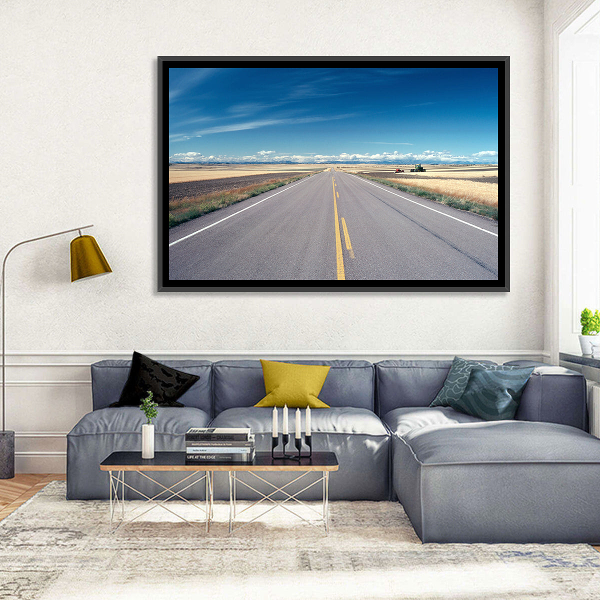 Infinite Road Montana Wall Art