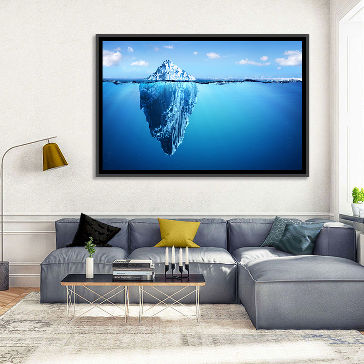 Floating Iceberg Wall Art