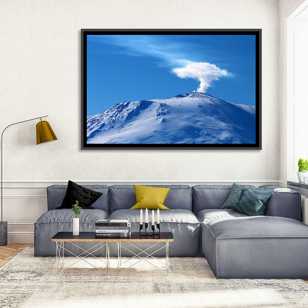 Mount Erebus Wall Art