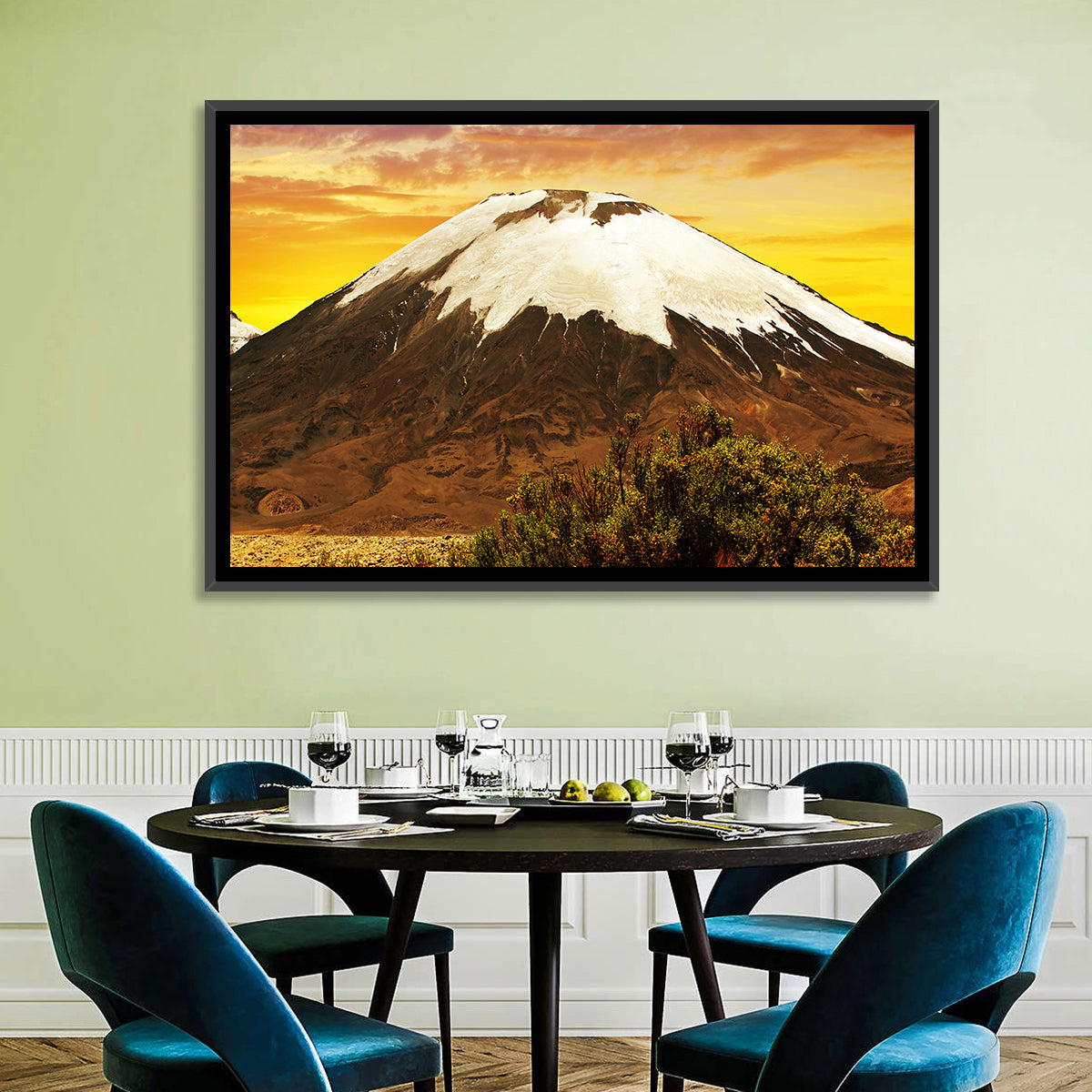Parinacota Volcano Wall Art