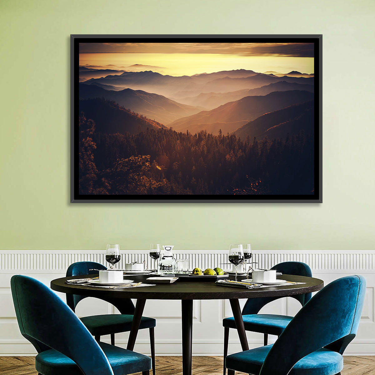 Sierra Nevada Mountains Wall Art