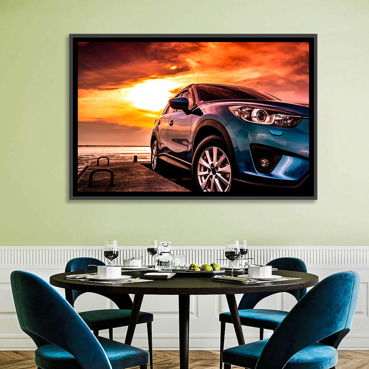 Luxury SUV Car Wall Art
