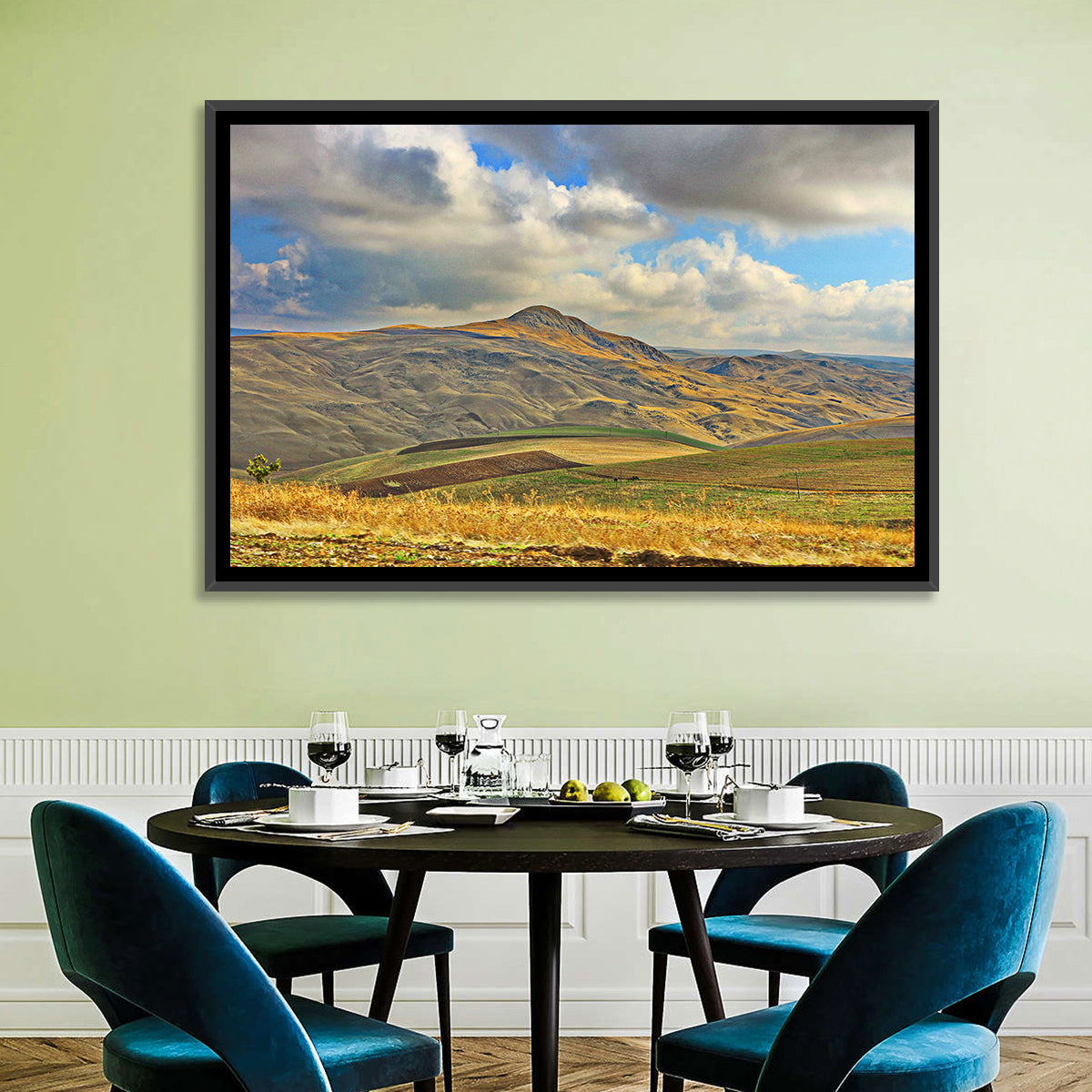 Shamakhi District Valley Wall Art
