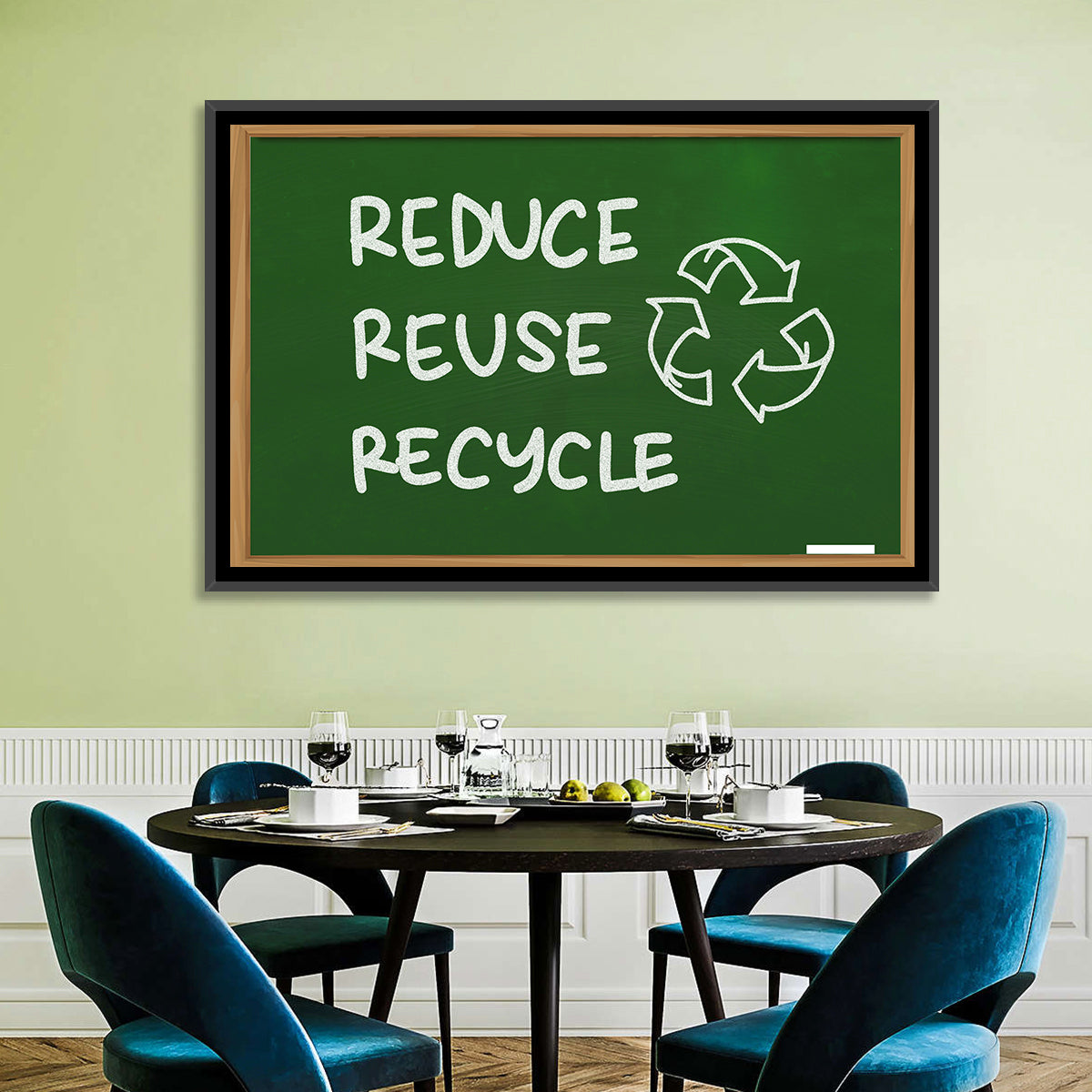 Reduce - Reuse - Recycle Wall Art