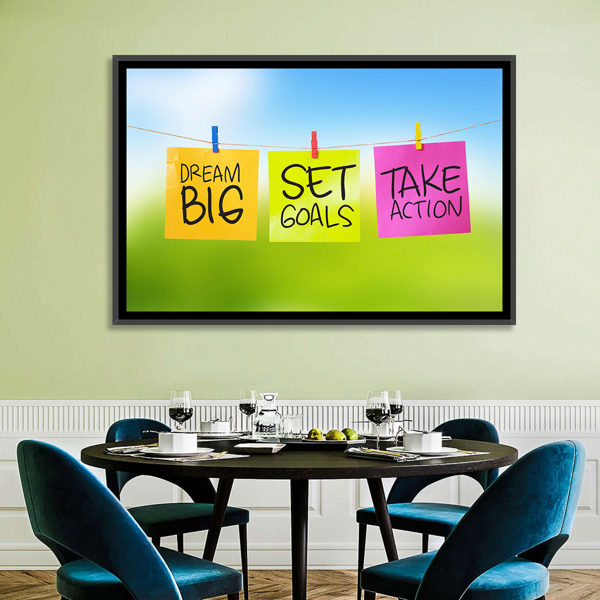 Dream Big - Take Action Wall Art