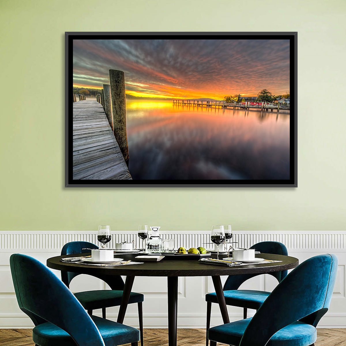Lake Winnipesaukee Sunrise Wall Art