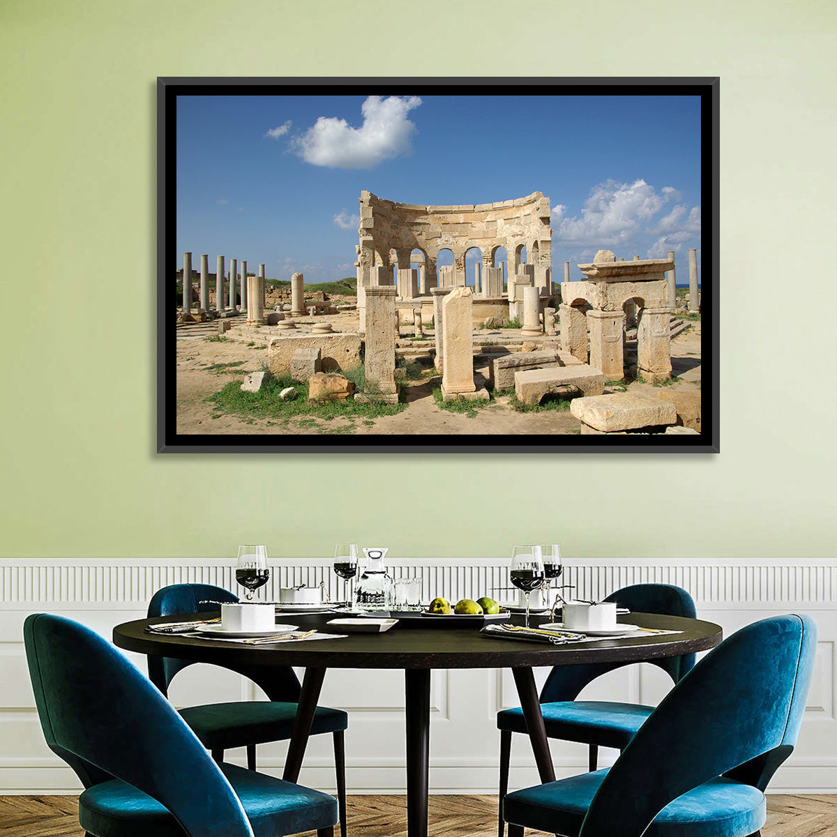 Roman Ruins Of Leptis Magna Wall Art