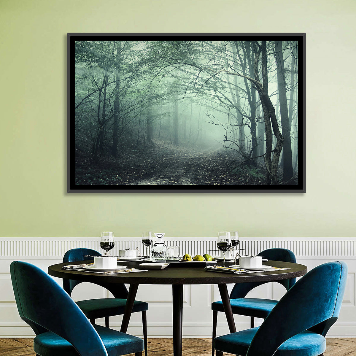 Creepy Forest Wall Art