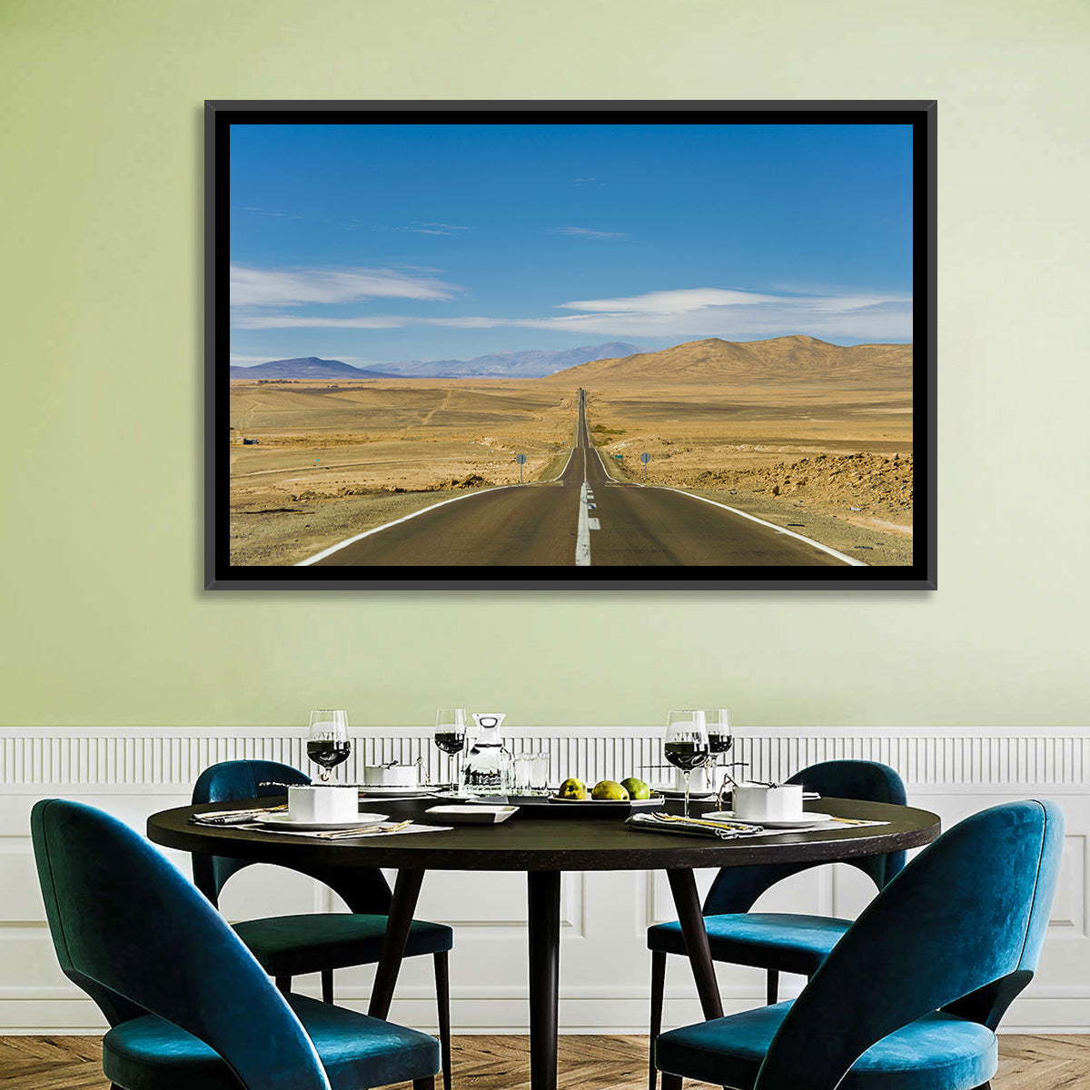 Atacama Desert Road Wall Art