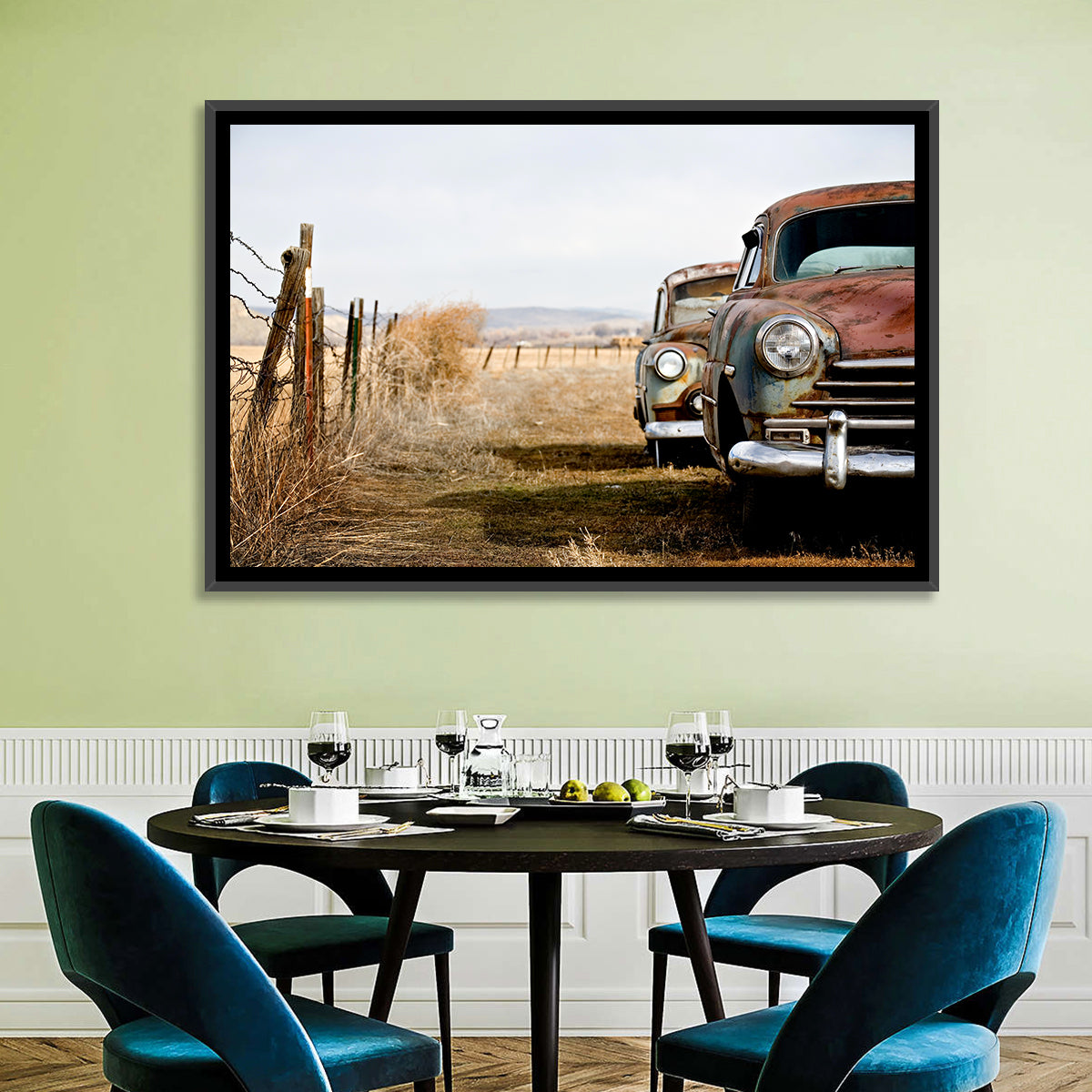 Vintage Cars Wall Art