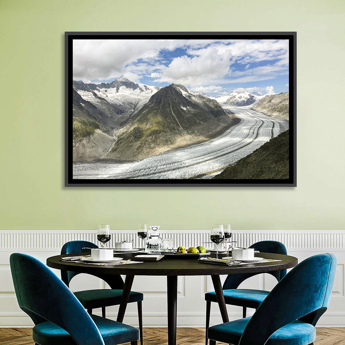 Aletsch Glacier Wall Art