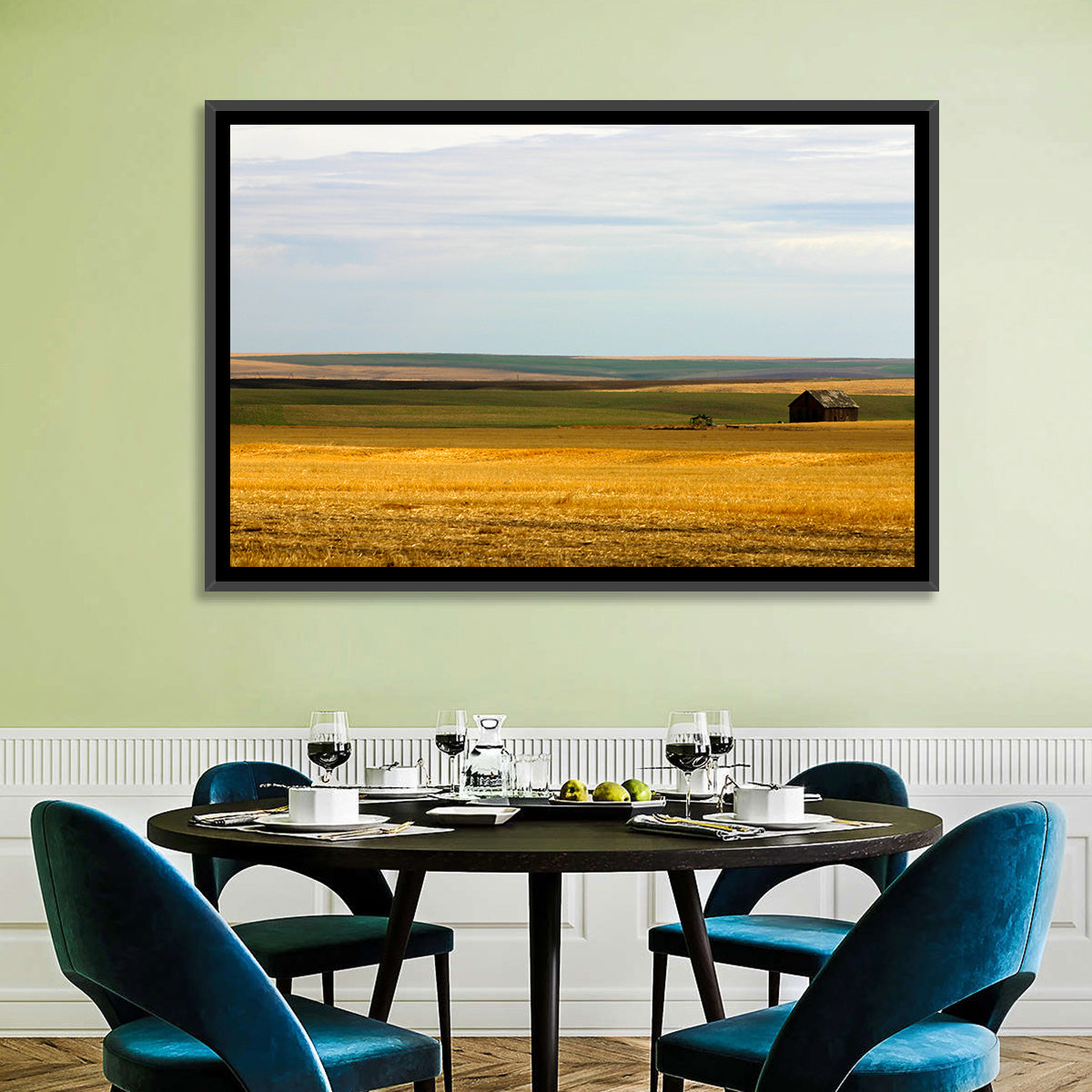 Montana Farmland Wall Art