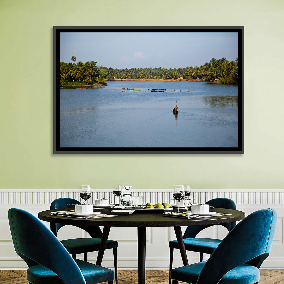 Lake in Udupi Karnataka Wall Art