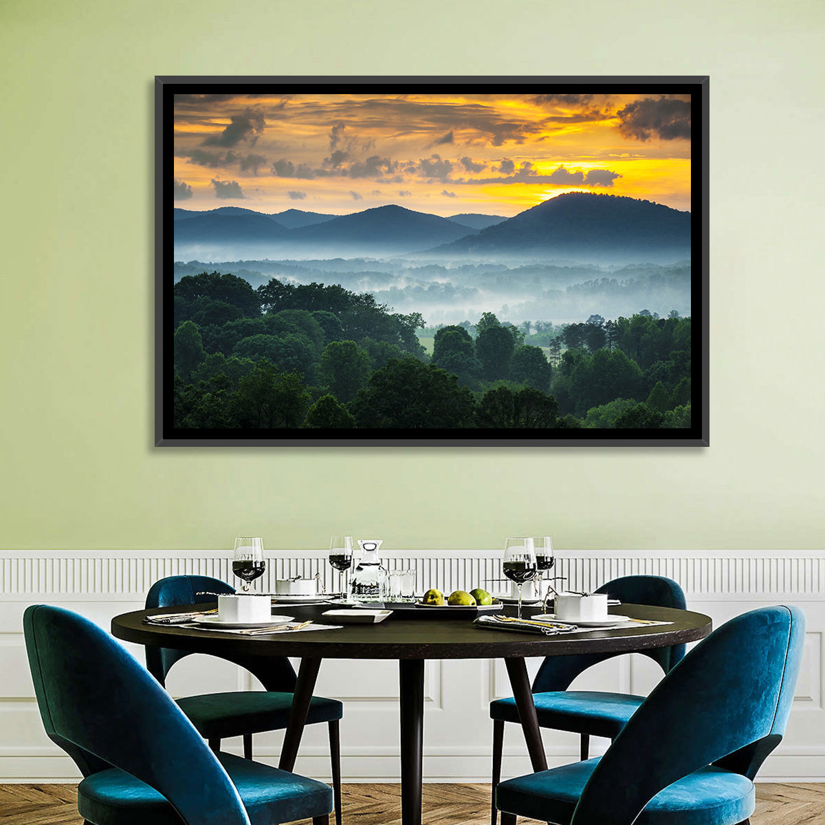 Blue Ridge Mountains Asheville Wall Art
