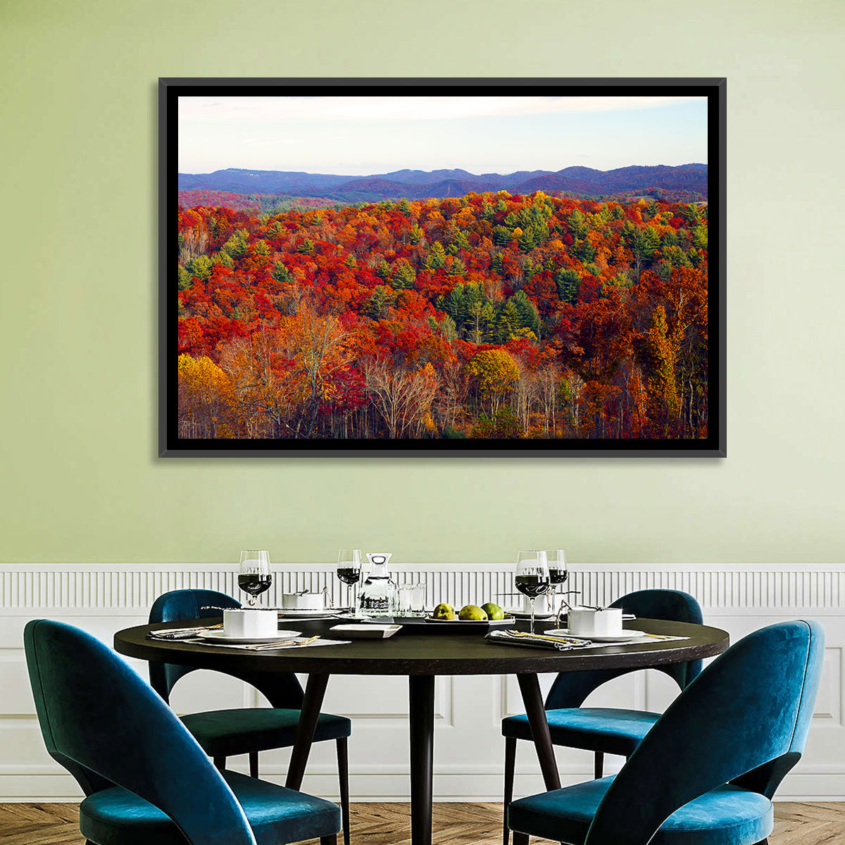 Appalachian Mountains Forest Wall Art