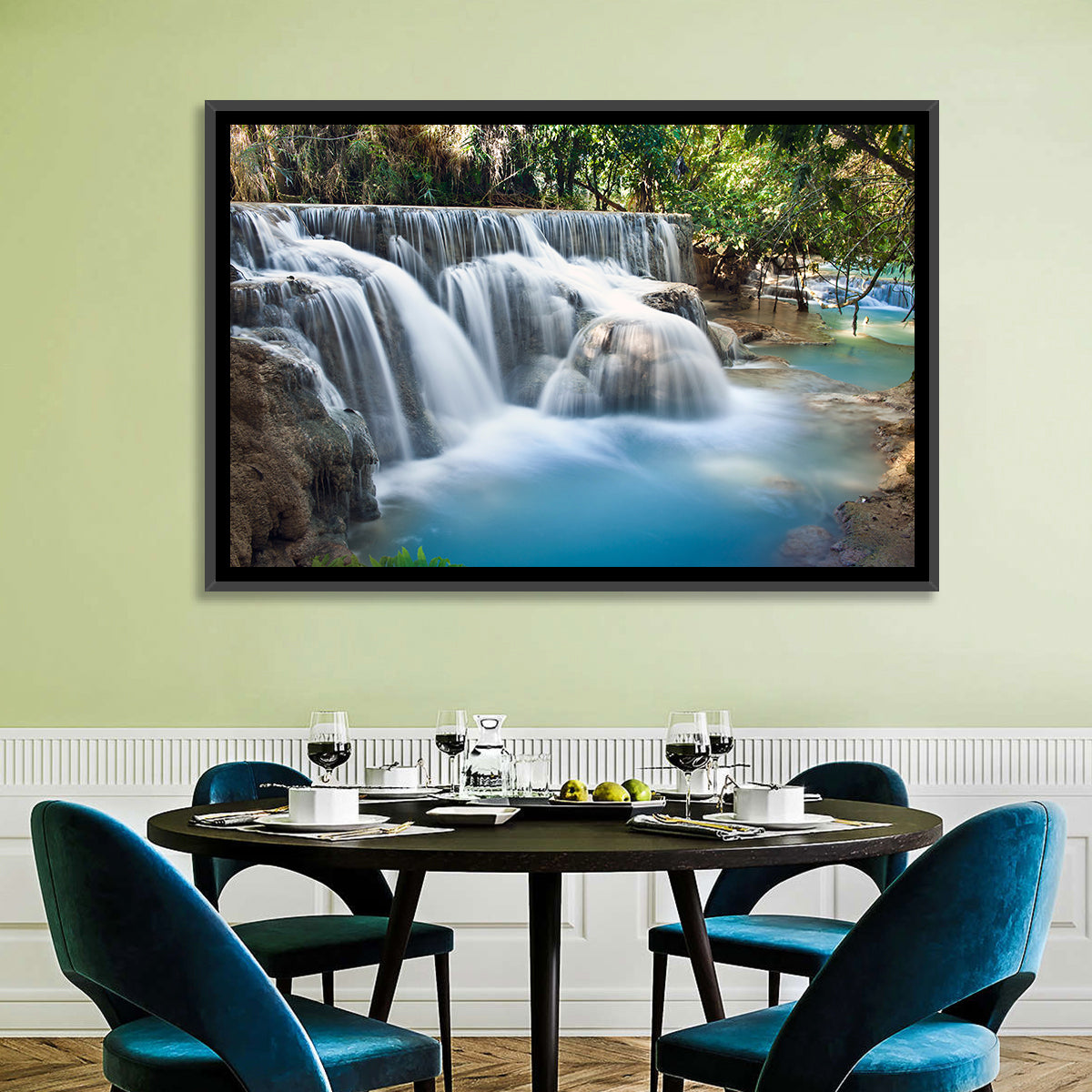 Tad Sae Waterfall Wall Art