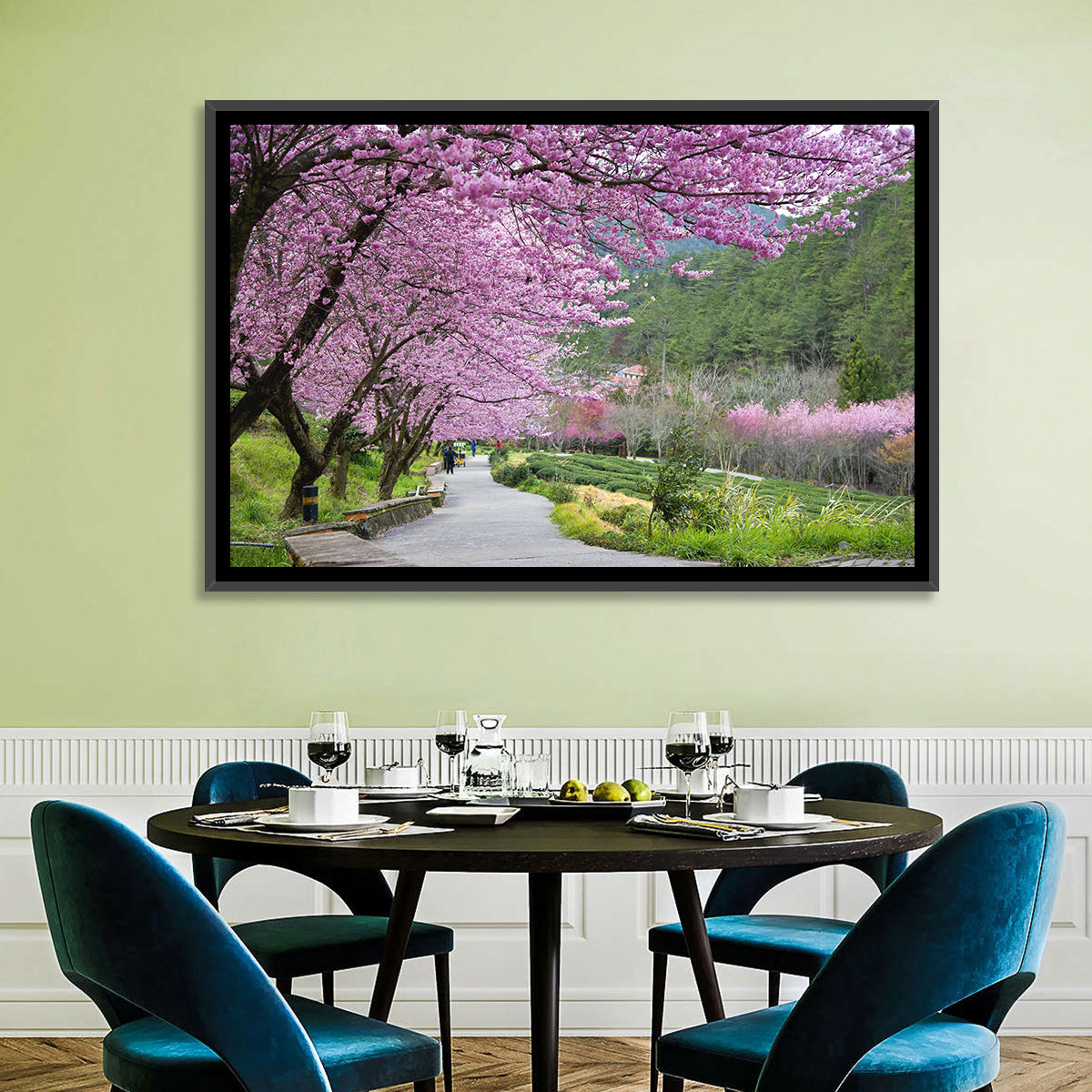 Sakura Garden Taiwan Wall Art