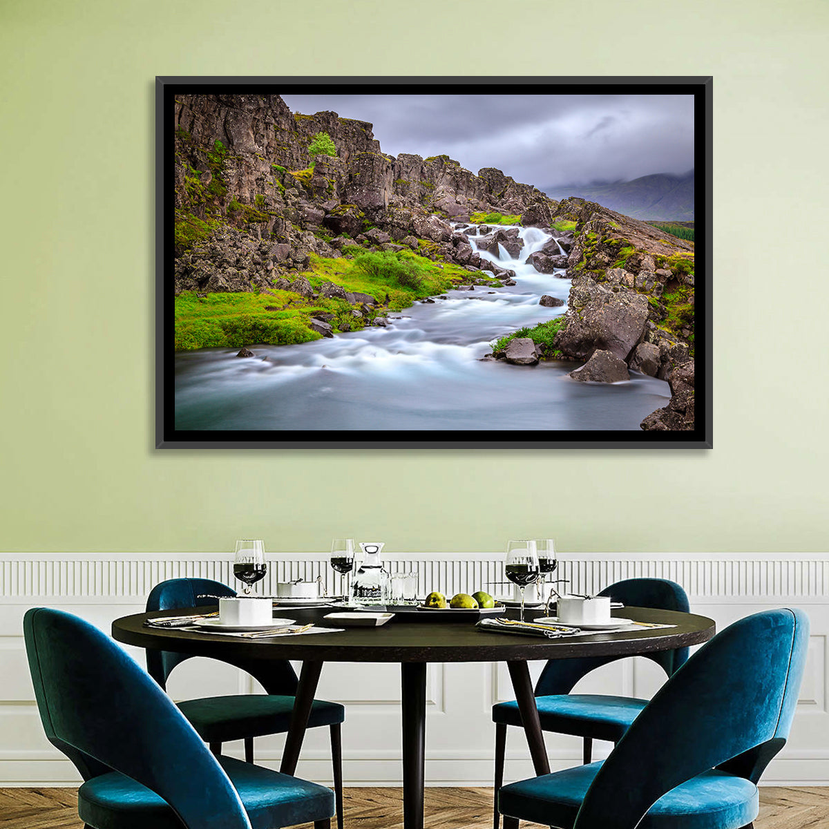 Thingvellir Stream Wall Art