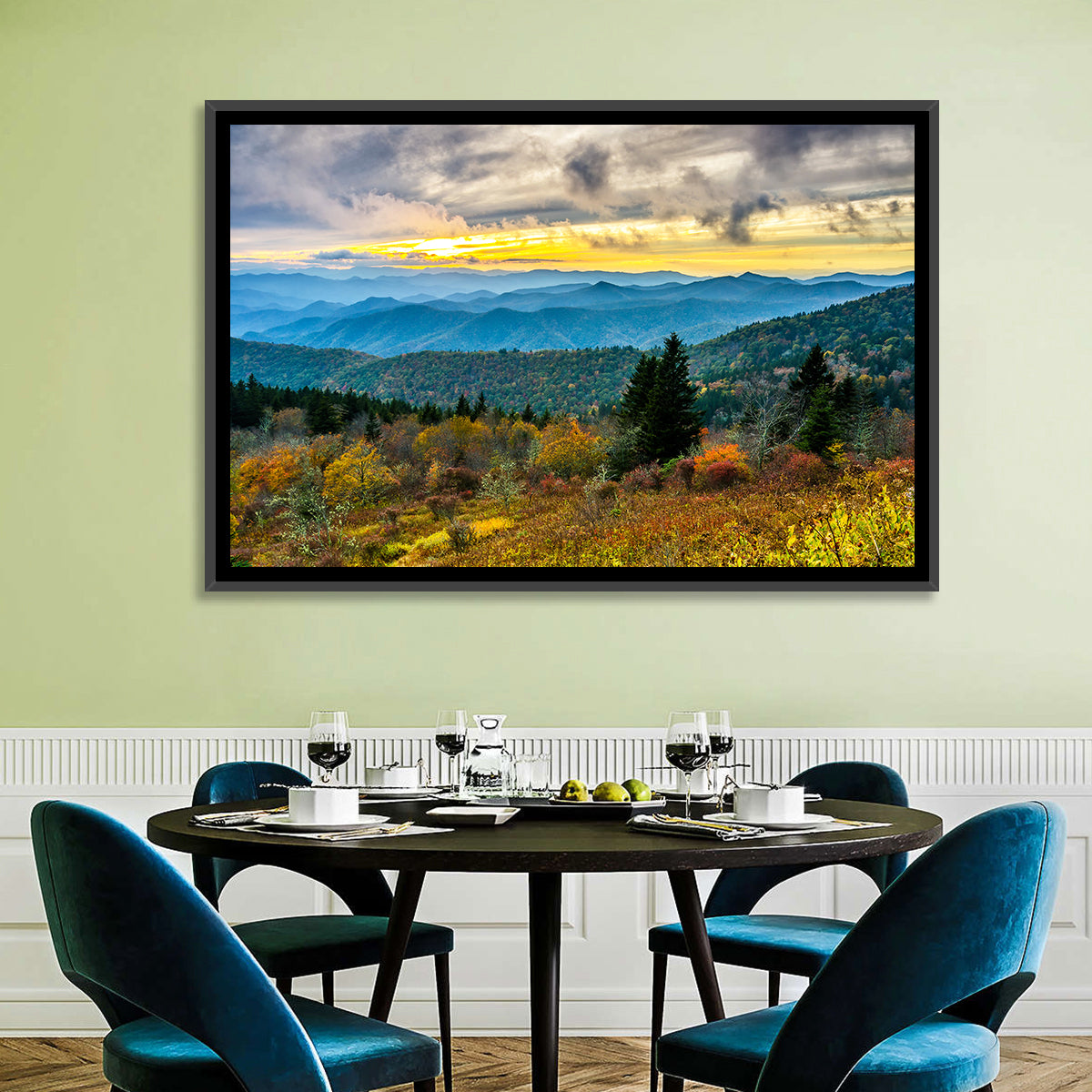 Cowee Mountains Wall Art