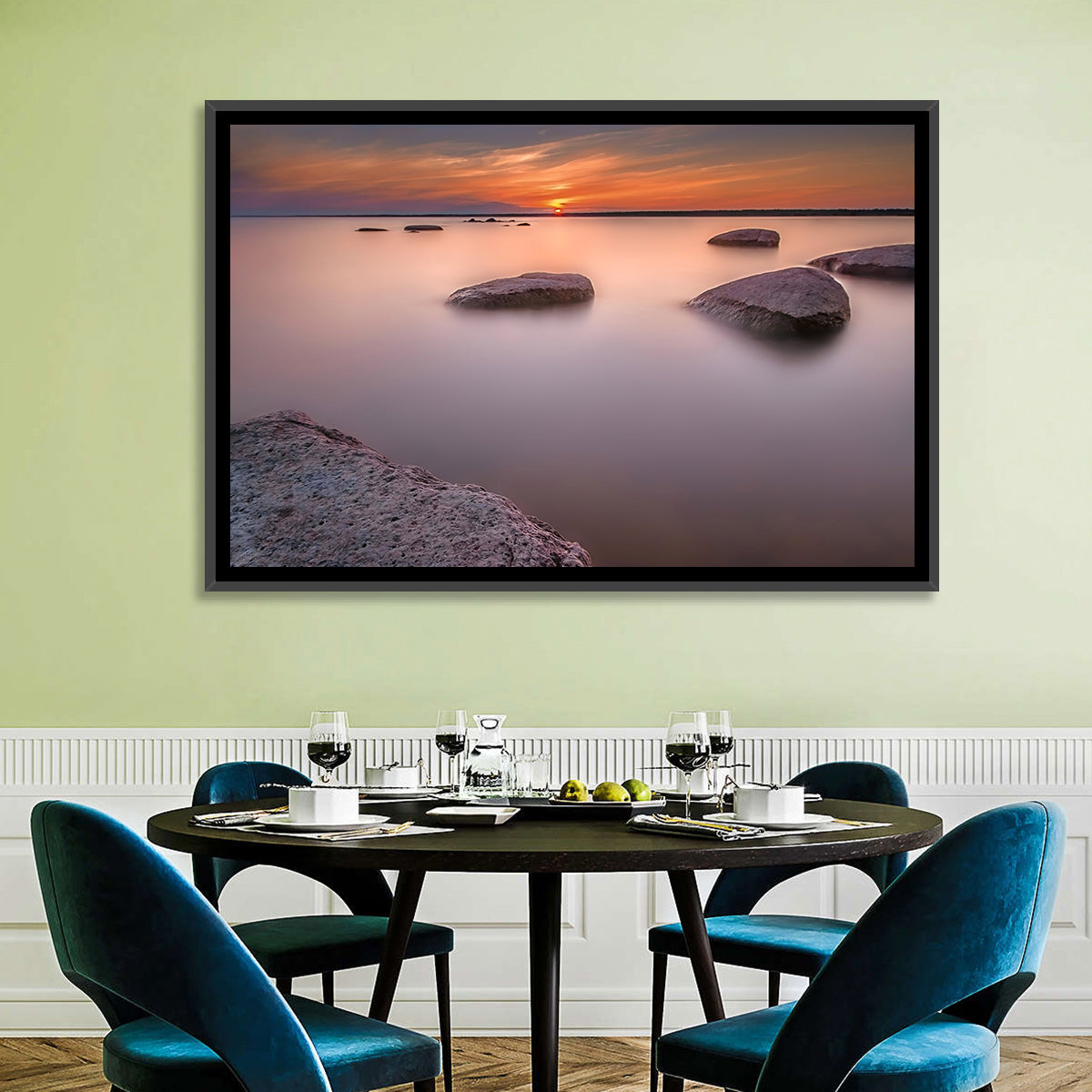 Lake Peipsi Sunset Wall Art