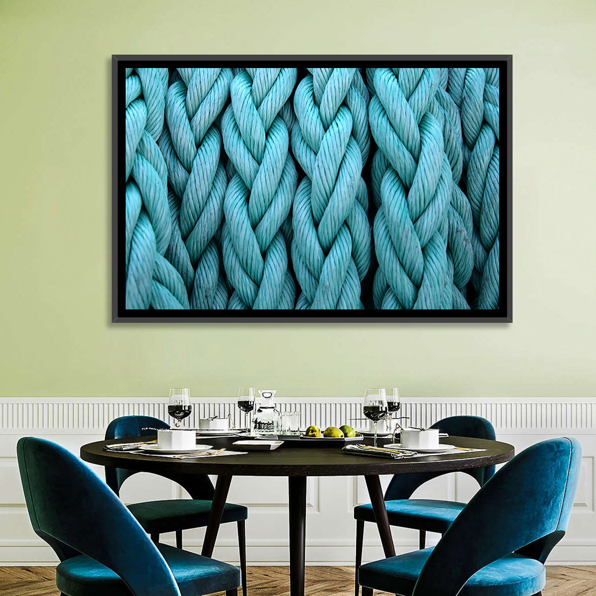 Ropes Abstract Wall Art