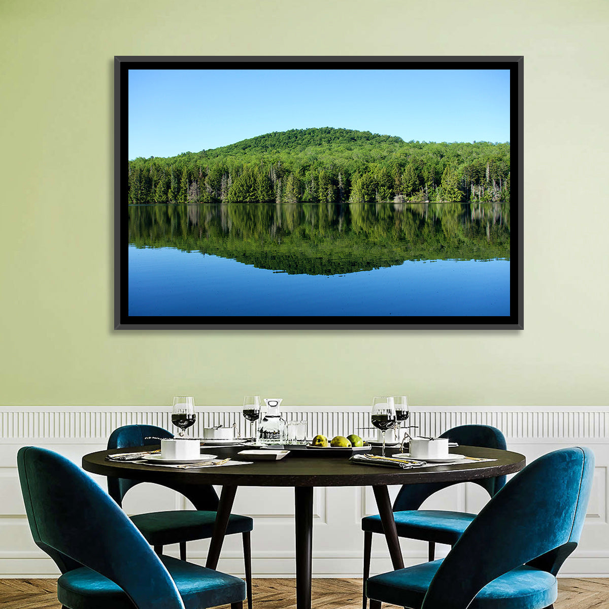 Mountain Lake Vermont Wall Art