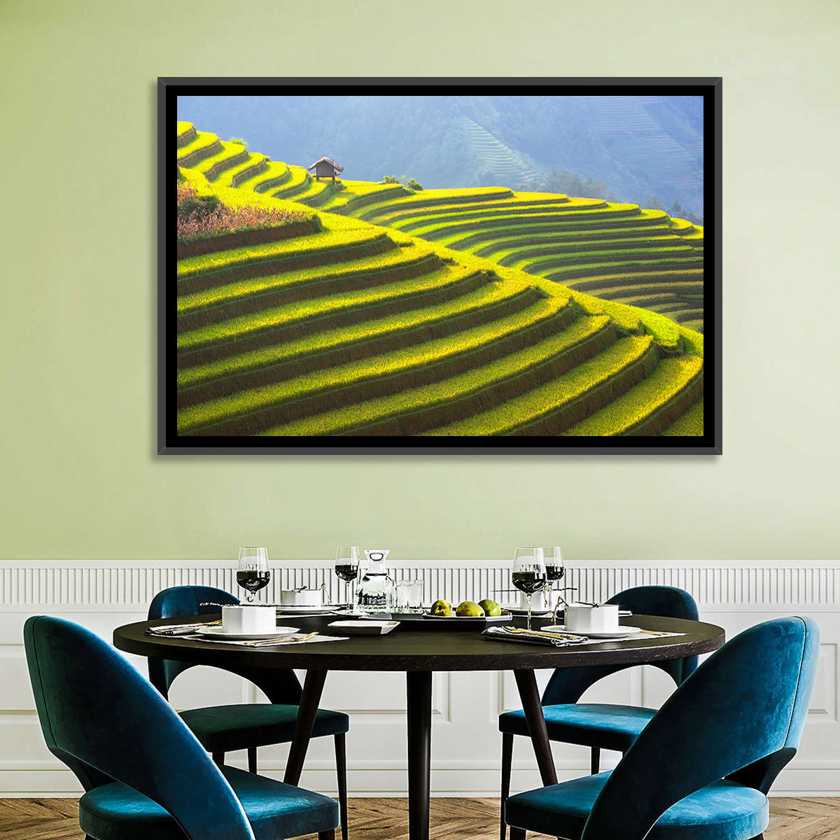 Rice Terrace Vietnam Wall Art