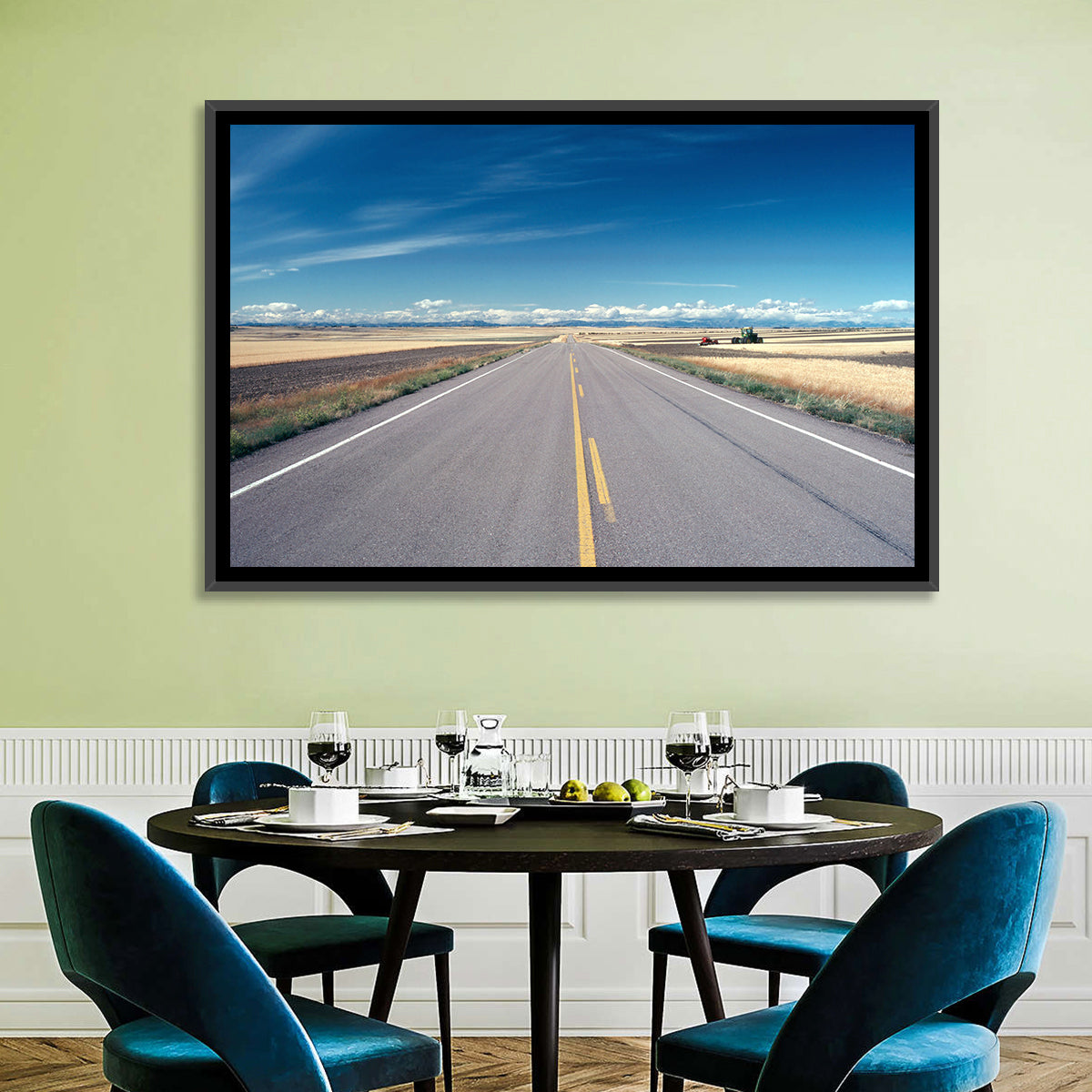 Infinite Road Montana Wall Art