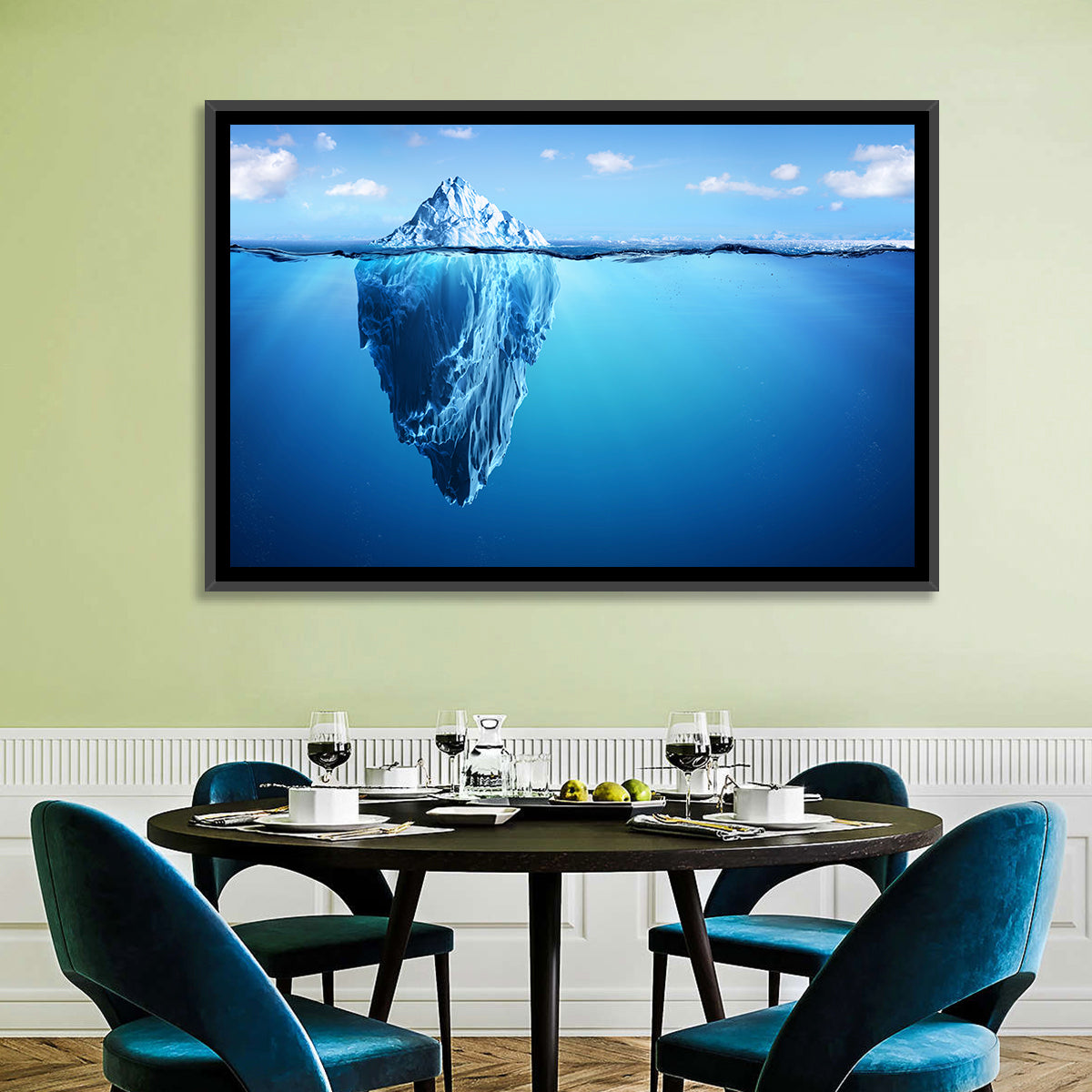 Floating Iceberg Wall Art